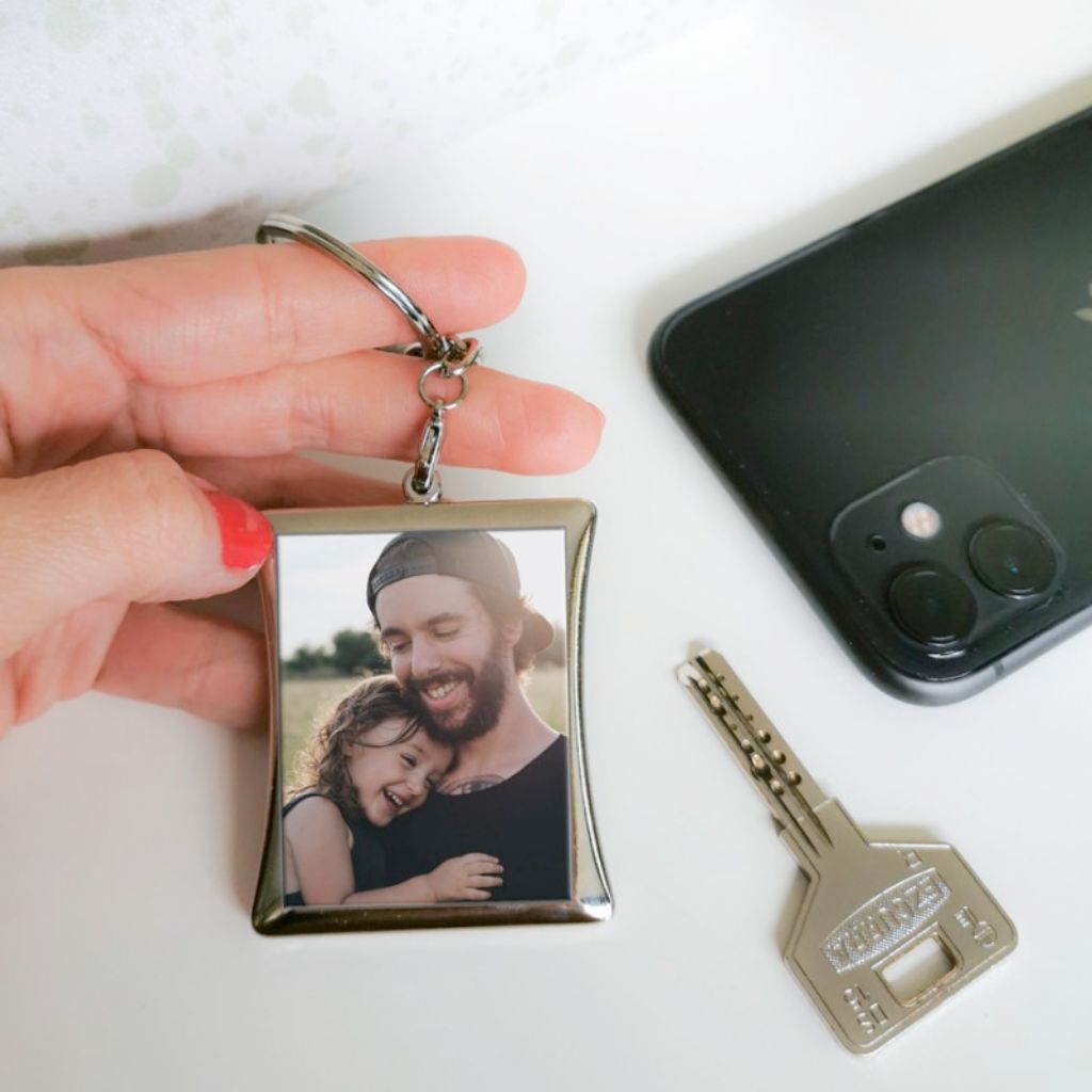 llavero-personalizado-día-del-padre Llavero metálico personalizado “Feliz primer Día del Padre”